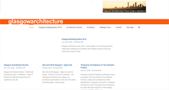 Desktop Screenshot of glasgowarchitecture.co.uk